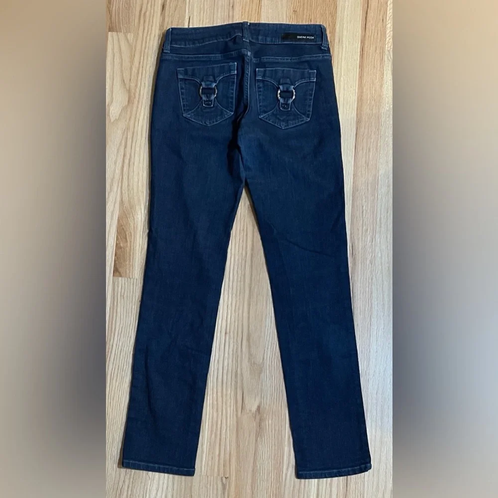 Sneak Peek Blue Straight Leg Jeans